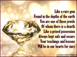 Farewell Poems for Teacher: Goodbye Poems for Teacher