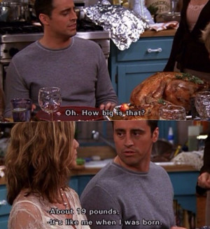 Joey And Rachel Friends Show Funny Quotes