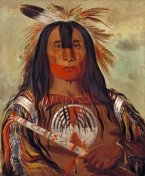 GEORGE CATLIN NATIVE AMERICAN PAINTINGS AT NATIONAL PORTRAIT GALLERY ...