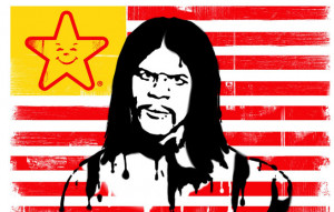 Big thanks to Birian, who emailed in the T-Shirt art for President ...