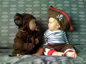 Baby Koala and Baby Pirate. (Photo: Flickr/ http://www.flickr.com ...