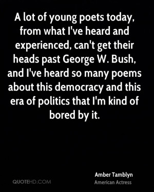 Amber Tamblyn Politics Quotes