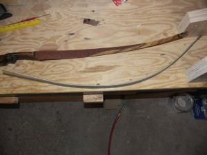 both limbs out of the press and cleaned up..... they are ready for ...