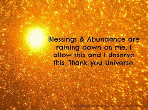 Blessings & Abundance