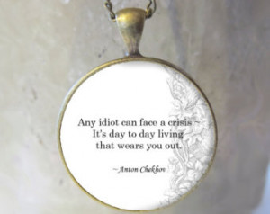 Quote Pendant/Necklace Jewelry, Fine Art Necklace Jewelry, Funny Quote ...