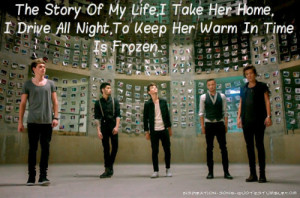 One Direction, Story Of My Life