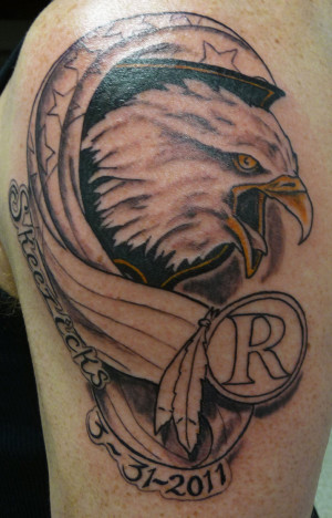 airborne memorial tattoo by hoviemon