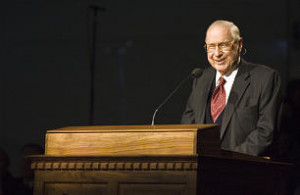 President James E. Faust dies at age 87