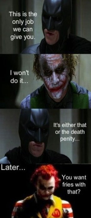 Batman vs. Joker MEME