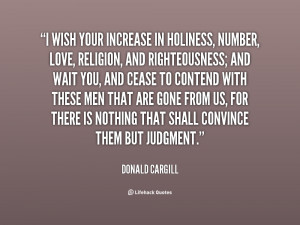 Quotes by Donald Cargill