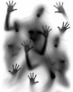 Ghostly Shadows at Spirit Halloween - Creep out your guests when you ...