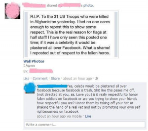 Ex-Marine talking to his sister Funny Chat Scrap for Orkut
