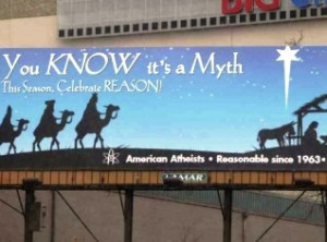 Atheist group targets Christmas with ‘anti-god’ billboard campaign