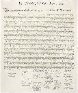 Thomas Jefferson Writes Declaration of Independence