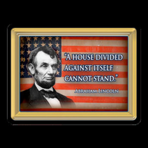 Abraham Lincoln Quote PVC Magnet: 