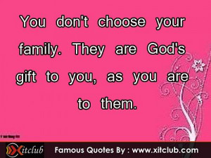 You Are Currently Browsing 15 Most Famous Family Quotes