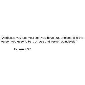 Brooke Quote - One Tree Hill Quotes Photo (4413590) - Fanpop