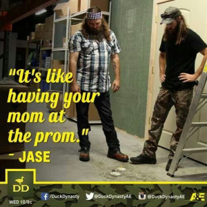 Duck Dynasty Quotes- Jase Robertson on Willie joining the 