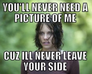 funny picture overly attached maggie wanna joke.com