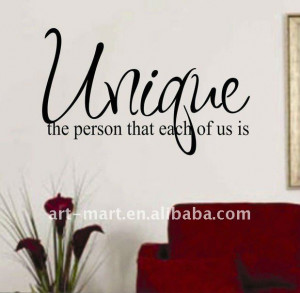 quotes on unique. Vinyl Wall Words Quotes Decals Unique