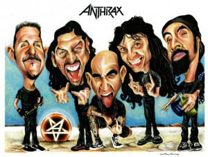 band caricature: Favorite Musicmusician, Band Logo, Anthrax Band, Band ...