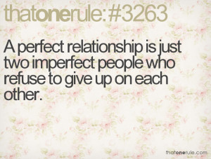 marriage is two imperfect people quote