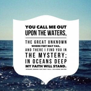 One of the best worship songs I have ever heard. Oceans - Hillsong ...