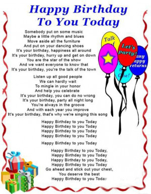 Friend Birthday Verses Poems Quotes.