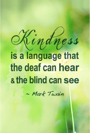Kindness is the language of Heart's !!!