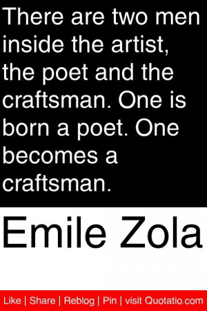... craftsman. One is born a poet. One becomes a craftsman. #quotations #