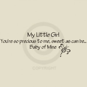 Little Girl Quotes My little girl