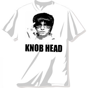 Liam Gallagher Knob Head T Shirt
