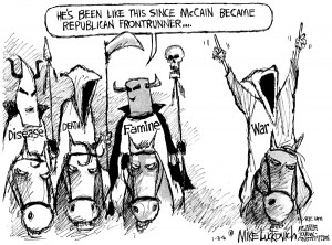 totally awesome McCain political cartoon . ( And another .)