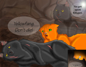 Yellowfang's Death by myalltimelow098