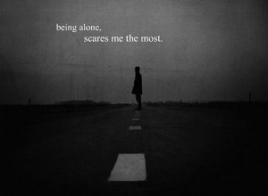 Photos of Depressing Quotes Being Alone