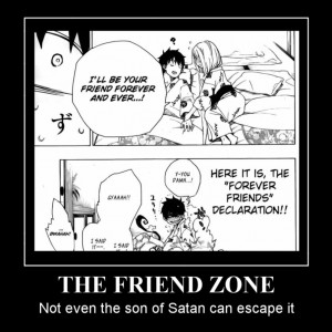 The Friend zone, Blue Exorcist style by exodusknight