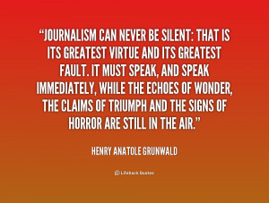 Quotes About Journalism