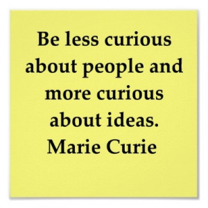 Madam marie curie quote