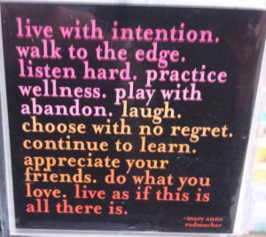 Make every day count.