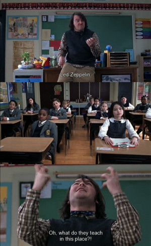 Jack Black School of rock gif