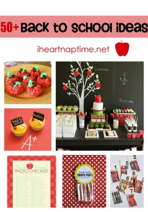 50+ awesome back to school ideas on I Heart Nap Time #school