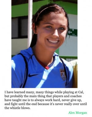 Women Soccer Player Alex Morgan Quotes
