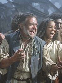 Elizabeth and Jack have just been rescued from the rumrunners' island ...