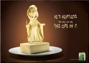 AD OF THE DAY: Butter Sculptures of Famous Horror Movie Villains