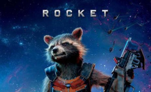 Guardians of the Galaxy Rocket Raccoon Poster