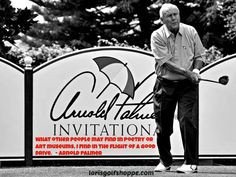 Arnold Palmer, one of the greatest players in men's professional golf ...