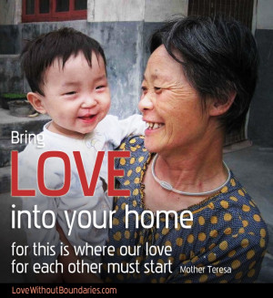 Bring LOVE into your home! #quotes