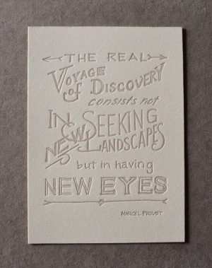 ... Proust, Almanac Industrial, Proust Quotes, Real Voyage, Hands Letteing