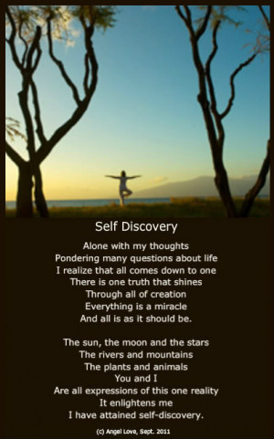 Self Discovery Quotes Sayings And