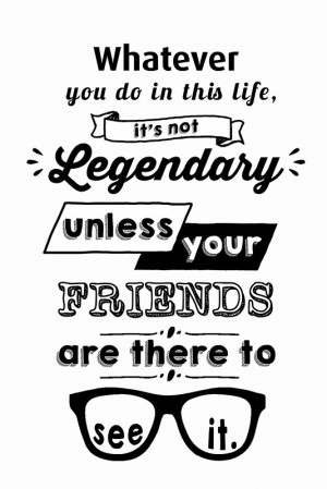 ... › Portfolio › Legendary - Barney Stinson Quote (Black